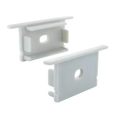 Заглушка ZPV-20 для профиля ЛПВ-20 белая BIOM