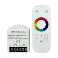 Контроллер RGB OEM C-24-RF8-T-W (8A*3кан) белый