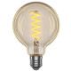 Светодиодная LED лампа VELMAX V-Filament-Amber-G95-Спираль-V, 4W, E27, 2700K, 300Lm (21-46-53)