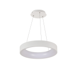 Підвісний LED світильник-люстра з пультом VELMAX V-PL-VERONA-R, max 80W, 3000K-6500K, 5200Lm, білий (23-46-30)