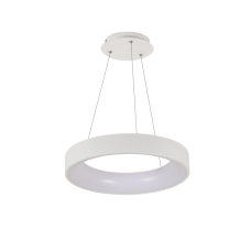 Підвісний LED світильник-люстра з пультом VELMAX V-PL-VERONA-R, max 80W, 3000K-6500K, 5200Lm, білий (23-46-30)