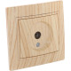Розетка Mira дуб отбеленный TV 1-я проходная 701-5252-129