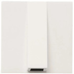 Розетка Zenit белая 1-я каб. выход ( 2CLA220700N1101 )