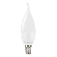 Светодиодная LED лампа VELMAX V-С37, 8W, Е14, 4100K, 800Lm, EMC 21-13-31