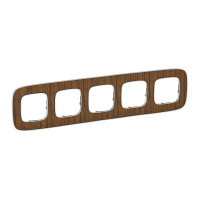 Рамка 5 постов Орех Valena ALLURE Legrand (754465)