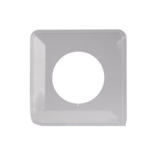 Рамка защитная под выключатель или розетку одинарная прозрачная