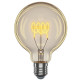 Светодиодная LED лампа VELMAX V-Filament-Amber-G125, 4W, E27, 2200K, 400Lm (21-47-17)