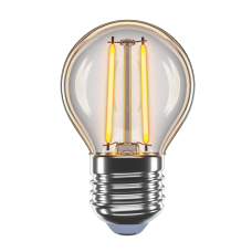 Светодиодная LED лампа VELMAX V-Filament-Amber-G45, 4W, E27, 2200K, 400Lm (21-41-45-1)