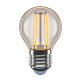 Светодиодная LED лампа VELMAX V-Filament-Amber-G45, 4W, E27, 2200K, 400Lm (21-41-45-1)
