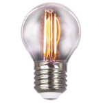 Светодиодная LED лампа VELMAX V-Filament-G45, 2W, E27, оранжевый, 200Lm (21-41-35-1)