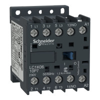 Контактор 3Р 1НО 12А 380V 50/60Гц Schneider Electric LC1K1210Q7
