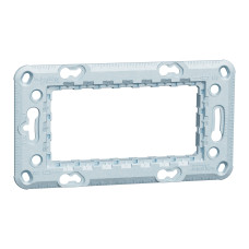 Суппорт Zamak 4 модуля Unica New Schneider Electric NU7104