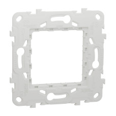 Суппорт пластиковый 2 модуля Unica New Schneider Electric NU7002P