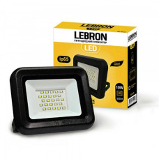 Прожектор светодиодный LED LEBRON L-LF, 10W, 6200K, 800Lm, DC12V 17-09-10-1