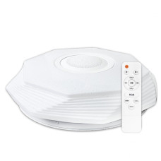 Светильник светодиодный Biom SMART SML-R46-70-M-RGB 3000-6000K 70Вт с д/у музыкальный BT APP