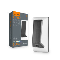 Светильник автономный настенный IP54 VIDEX VL-BHSO-003-S 500Lm 5000K 