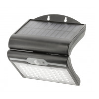 Светильник фасадный RAMOS солнечная панель датчик движения/суток 50W 300lm 3,7V 1800mAh IP44 GTV LD-RAMOS50W-CW-10