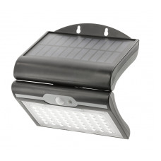 Светильник фасадный RAMOS солнечная панель датчик движения/суток 50W 300lm 3,7V 1800mAh IP44 GTV LD-RAMOS50W-CW-10