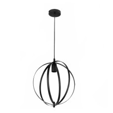 Светильник подвесной E27 250V 1м. металлический черный NEWTON (021-010-0001-010) Horoz Electric