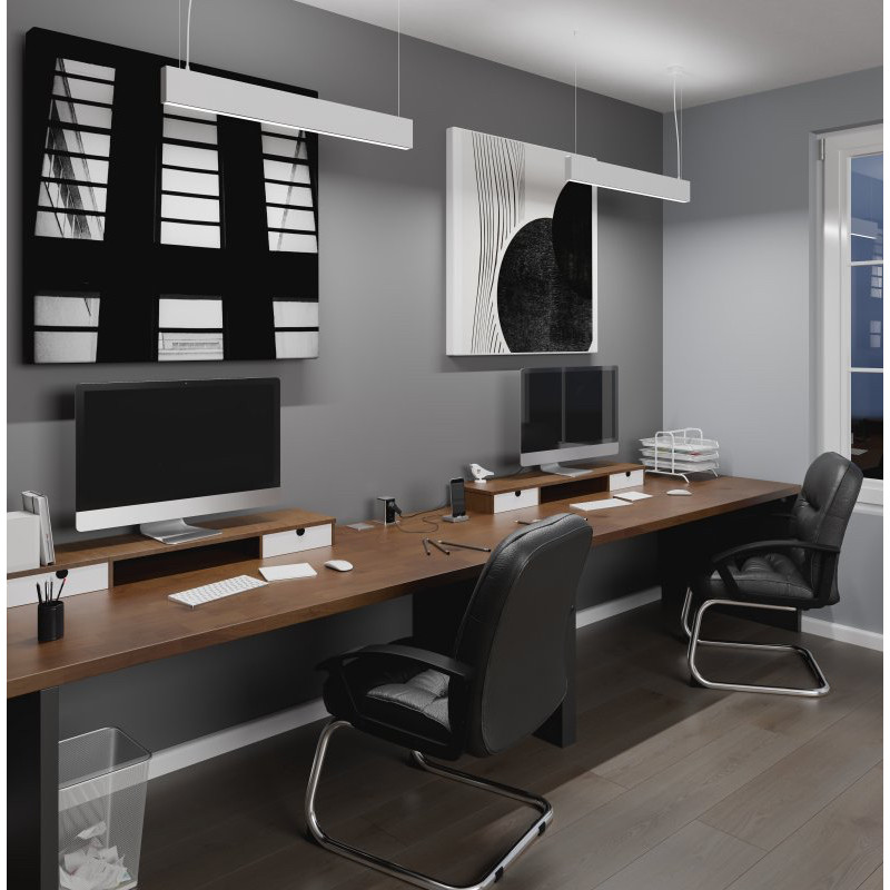 Светильник светодиодный линейный VILANA 42 Вт 3780 Лм 4000K 120 см белый GTV LD-VIL42WUDB-NB