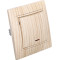 Выключатель одноклавишный с подсветкой LEZARD Mira дуб отбеленный 701-5252-111