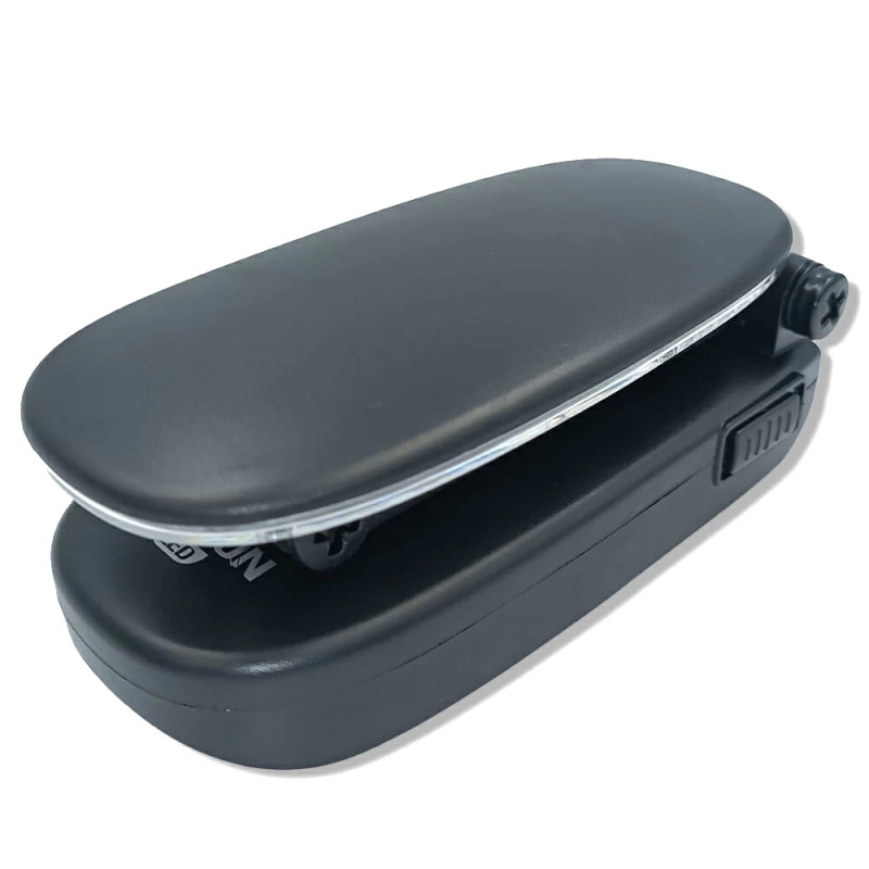 Лампа настольная светодиодная LED LEBRON L-TL-L, 6W, 4100K, Lead-acid, черная, с блоком питания 15-13-08