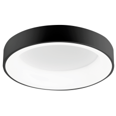 Стельовий LED світильник-люстр VELMAX V-СL-VERONA-R, max 50W, 3000K-6500K, 3000Lm, чорний, з пультом (23-46-02-1)