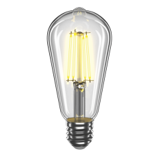 Светодиодная LED лампа VELMAX V-Filament-ST64, 8W, E27, 4100K, 800Lm (21-43-32)