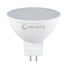 Светодиодная LED лампа VELMAX V-MR16, 8W, GU5.3, 4100K, 800Lm, EMC 21-14-57