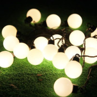Светодиодная уличная гирлянда LED VELMAX V-SSL-B-Wh, 6W, 10м, 10LED, белая, IP65 21-54-71