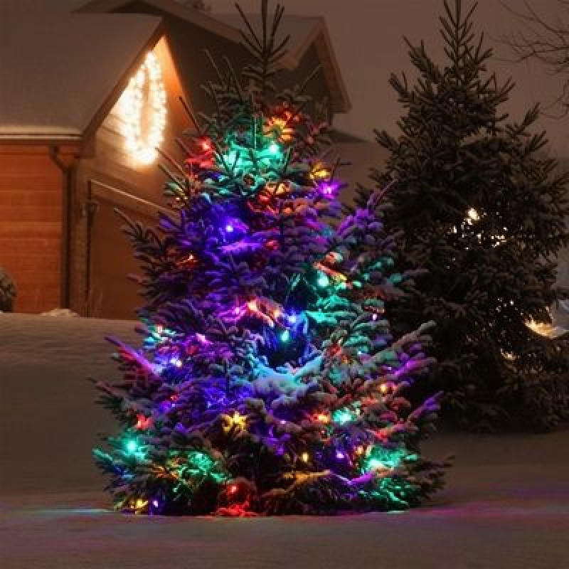 LED гірлянда VELMAX V-SSL, лінійна 10м, 100LED, RGB, USB, чорний кабель, IP65 (21-54-35)