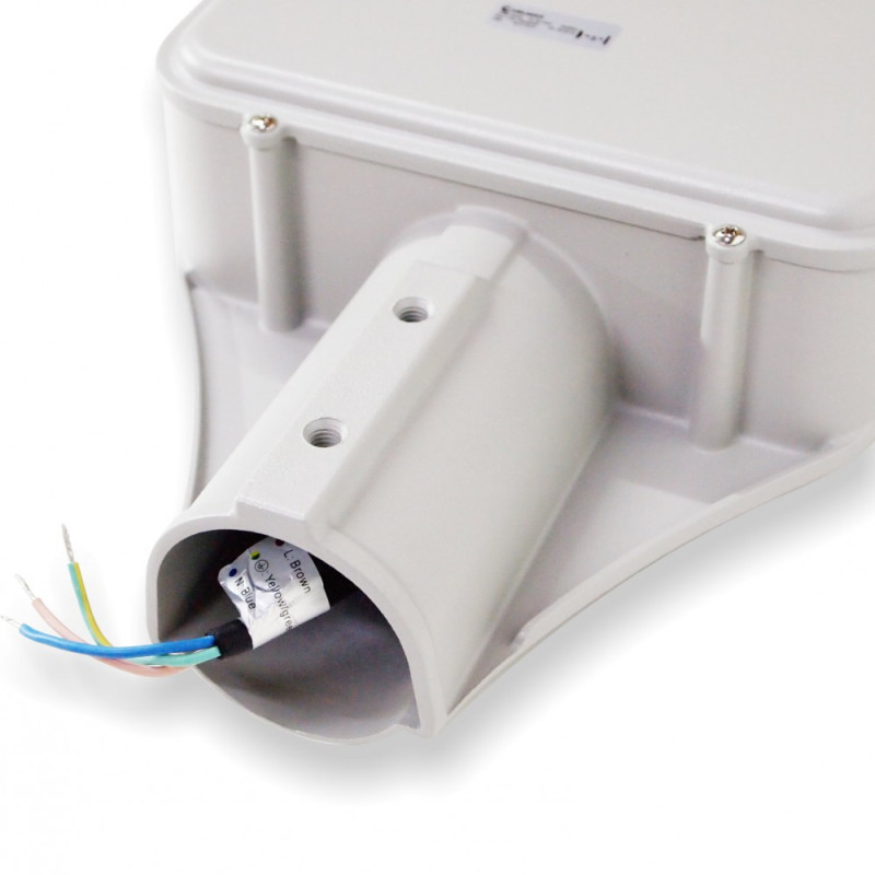 Консольный LED светильник VELMAX V-SL, 100W, 6500K, 12000Lm, IP65, 230V (28-25-10)