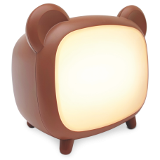 Ночник светодиодный LED LEBRON L-TL-L-80, 3W, 3000-6500K, Li-ion 1200mAh, коричневый, USB 15-13-80