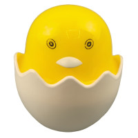 Ночник светодиодный LED в розетку "Цыпленок" с выключателем LEBRON L-W032, 1W, желтый 15-12-24