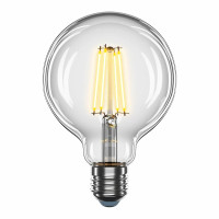 Светодиодная LED лампа VELMAX V-Filament-G95, 8W, E27, 4100K, 800Lm (21-46-22-1)