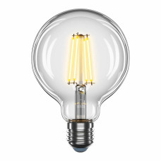 Светодиодная LED лампа VELMAX V-Filament-G95, 8W, E27, 4100K, 800Lm (21-46-22-1)