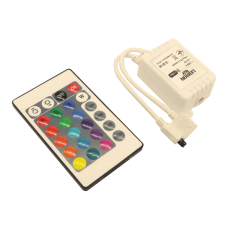 Контроллер LEBRON L-RGB-C, DC 12V, 2А x 3 канала (кнопочный пульт) 13-83-40