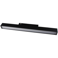 Магнитный трек. с рассеивателем LED прож. 12Вт 4000К черный LEZARD FG-300