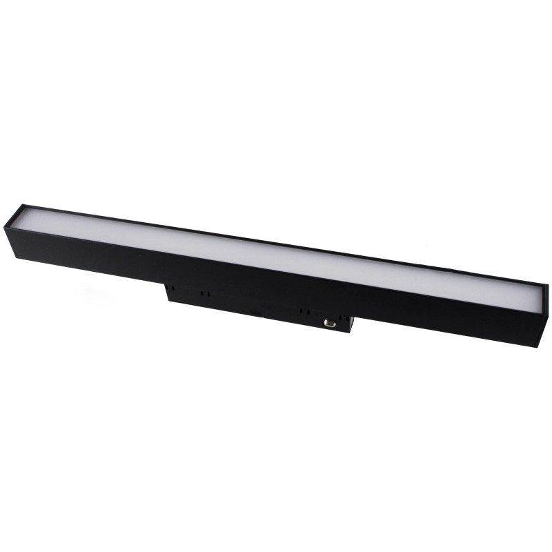 Магнитный трек. с рассеивателем LED прож. 12Вт 4000К черный LEZARD FG-300