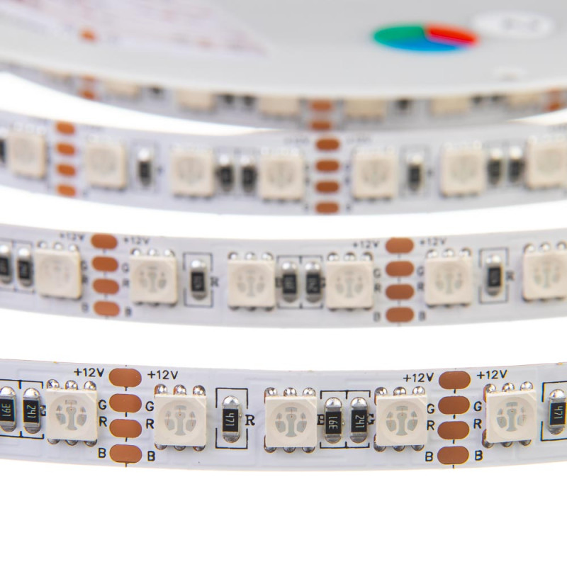 Светодиодная лента RGB 12V AVT smd5050 96LED/м IP20 ( 1021240 ) 5м