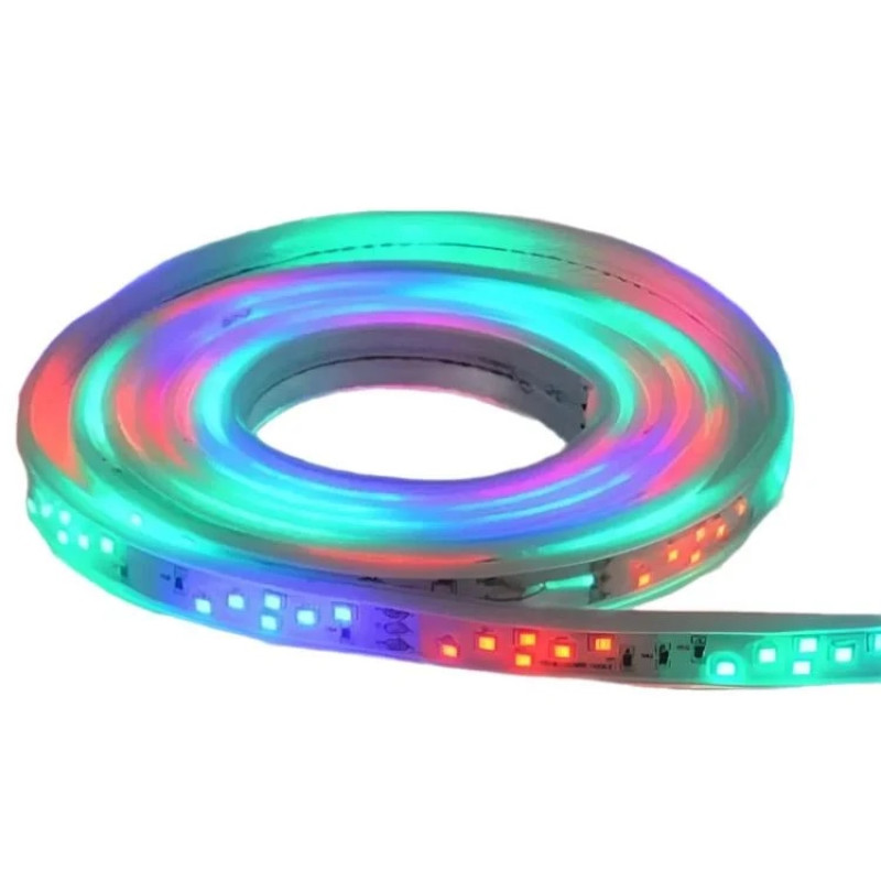 Лента светодиодная 11Wм. RGB 220-240V 7Lm/LED IP65 28X35 108/м. COLORADO/RGB (081-006-0002-010) 5м