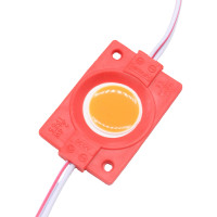Светодиодный модуль BRT COB 2.4W круглый PINK 12v IP65 розовый LM-12-2.4-COB-4530-P