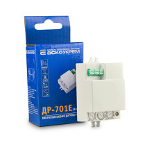 Микроволновый датчик движения ДР-701E белый АСКО A0220010022