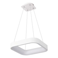 Підвісний LED світильник-люстра з пультом VELMAX V-PL-VERONA-S, max 80W, 3000K-6500K, 5200Lm, білий (23-46-35-1)