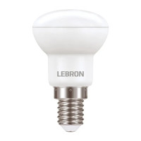 Светодиодная LED лампа LEBRON L-R50, 6W, 220V, E14, 4100K, 510Lm 11-14-68