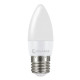 Світлодіодна LED лампа VELMAX V-C37, 4W, E27, 4100K, 400Lm, EMC 21-13-40