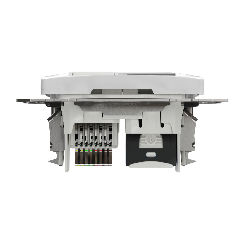 Розетка телекоммуникационная RJ45+RJ11 6UTP алюминий Sedna Design & Elements SDD113468