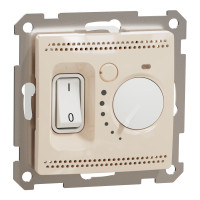 Термостат теплого пола 16 A бежевый Sedna Design Schneider Electric SDD112507