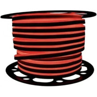 Гибкий неон NEON LEBRON L-NS, 300°, 14мм, SMD 2835, 120LED 6W/m, AC220V, красный IP65 25м 13-75-76-1