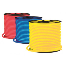 Гибкий неон NEON LEBRON L-NS, 300°, 14мм, SMD 2835, 120LED 7W/m, AC220V, голубой IP65 25м 13-75-78